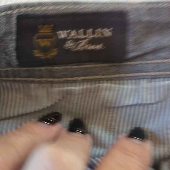 Wallin & Bros Gray Vintage Casual Shorts Size 36 Versatile - Picture 6 of 10